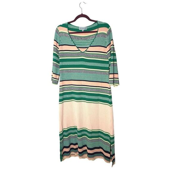 Tuckernuck Stevie Knit Striped Maxi Dress Size Medium - Picture 3 of 9
